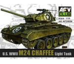 Afv Club AF35054 - WWII M24 Chaffee Light Tank 